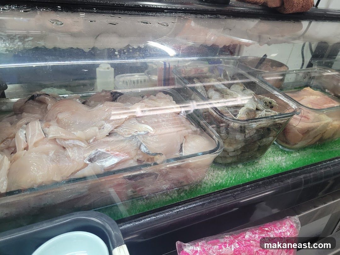 Fresh Seafood Display