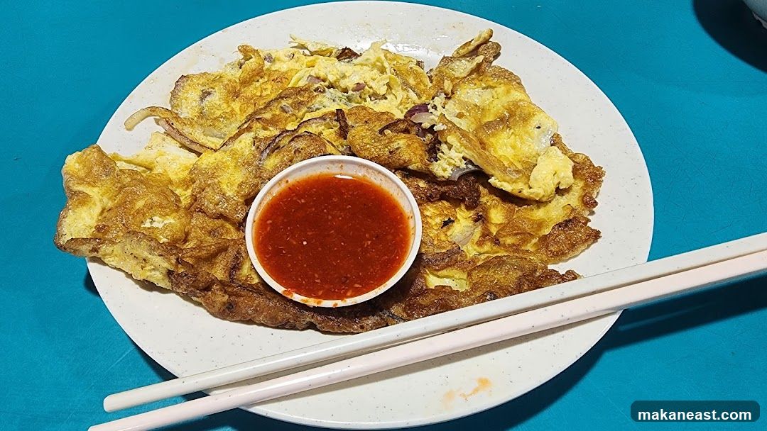Omelette with Chili Sauce