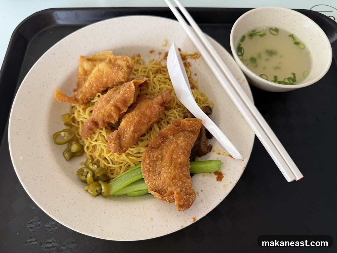 Fried Wonton Noodles