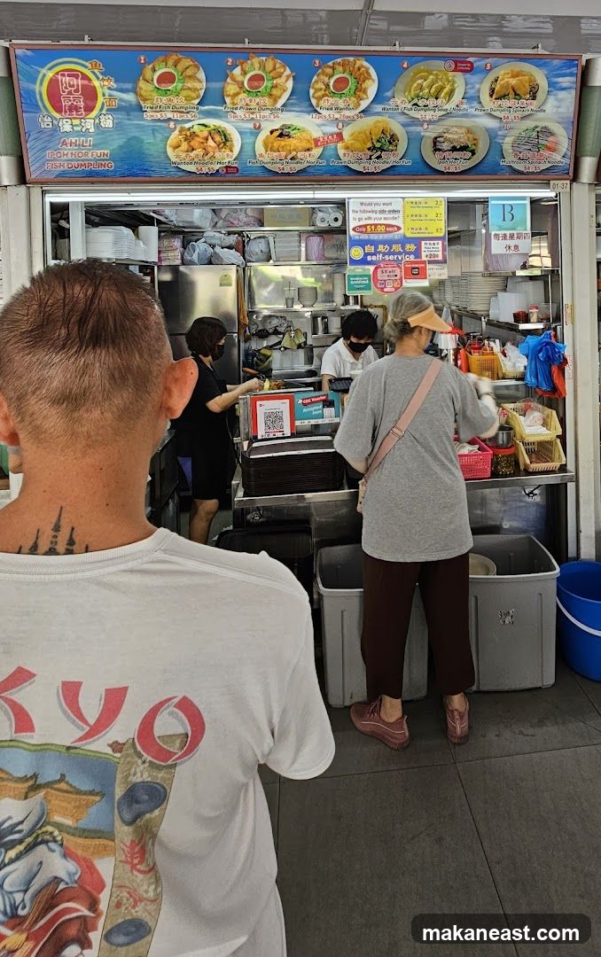 Food Stall Menu