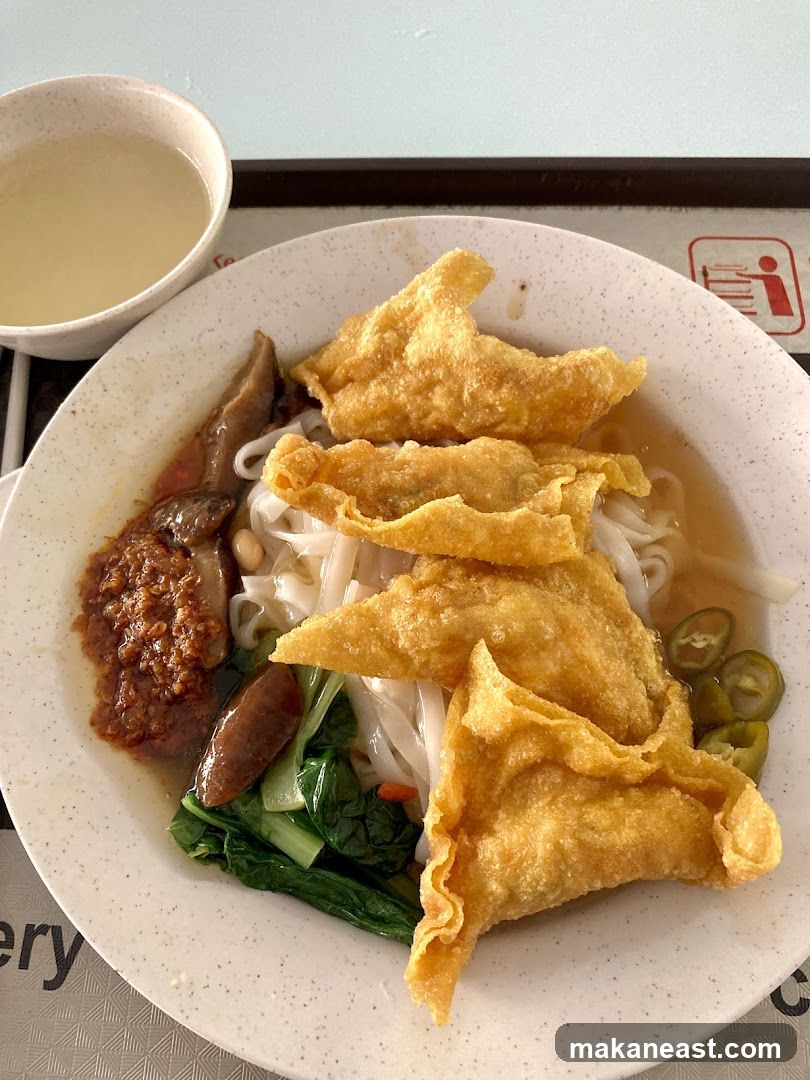 Noodles with Wontons