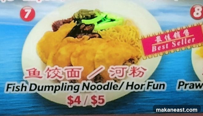 Fish Dumpling Noodle/Hor Fun