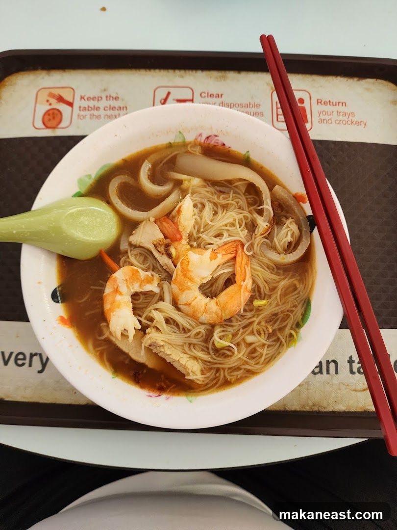 Noodle Soup with Shrimp