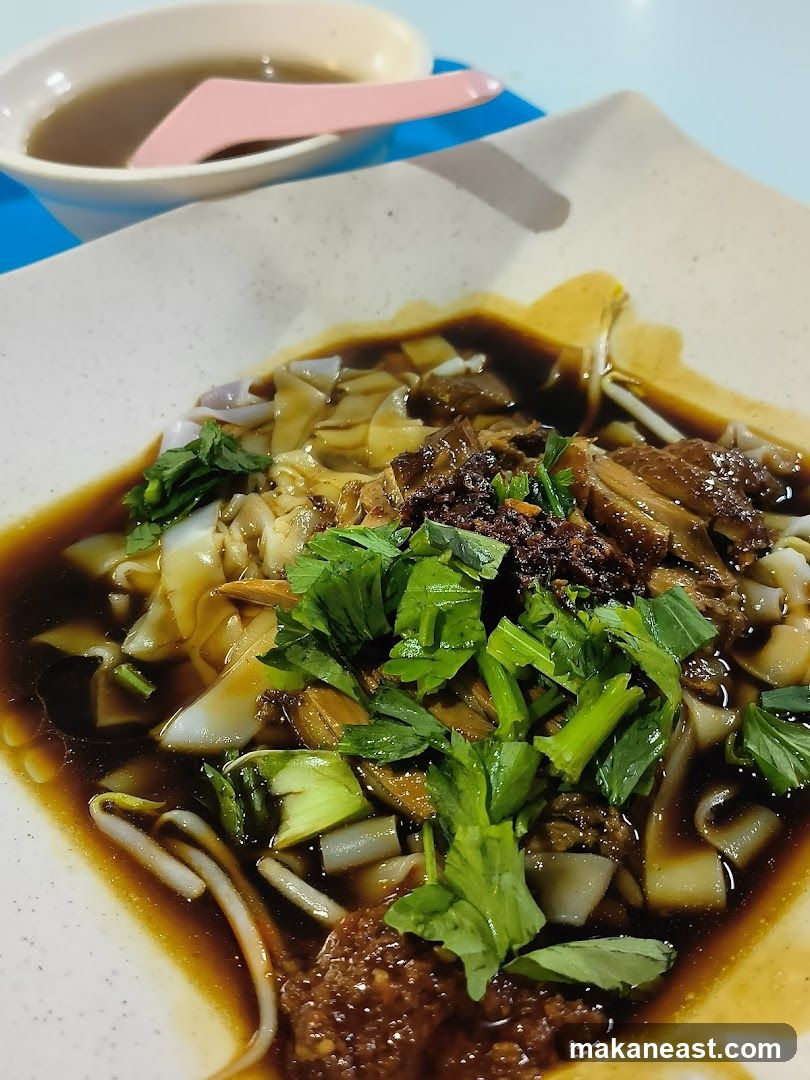Noodles with Duck and Vegetables