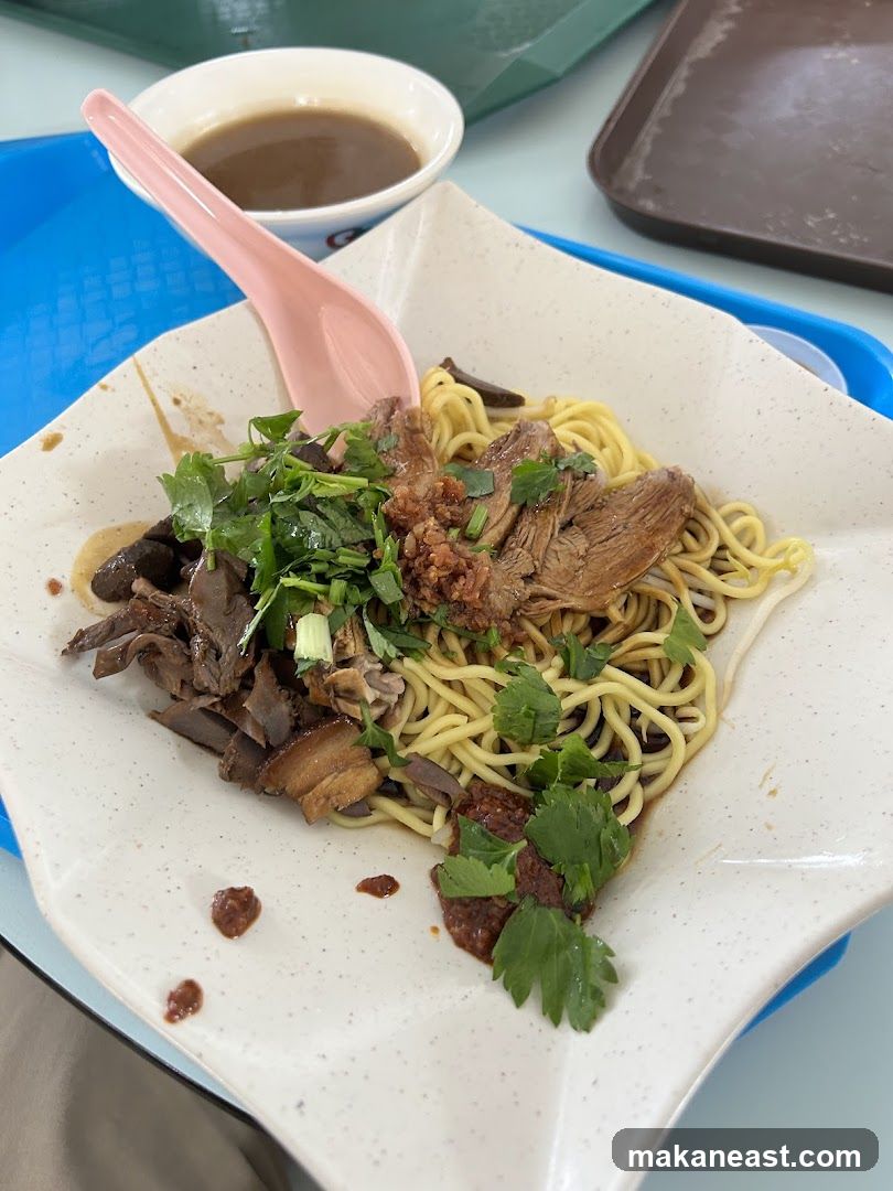 Noodles with Meat and Broth