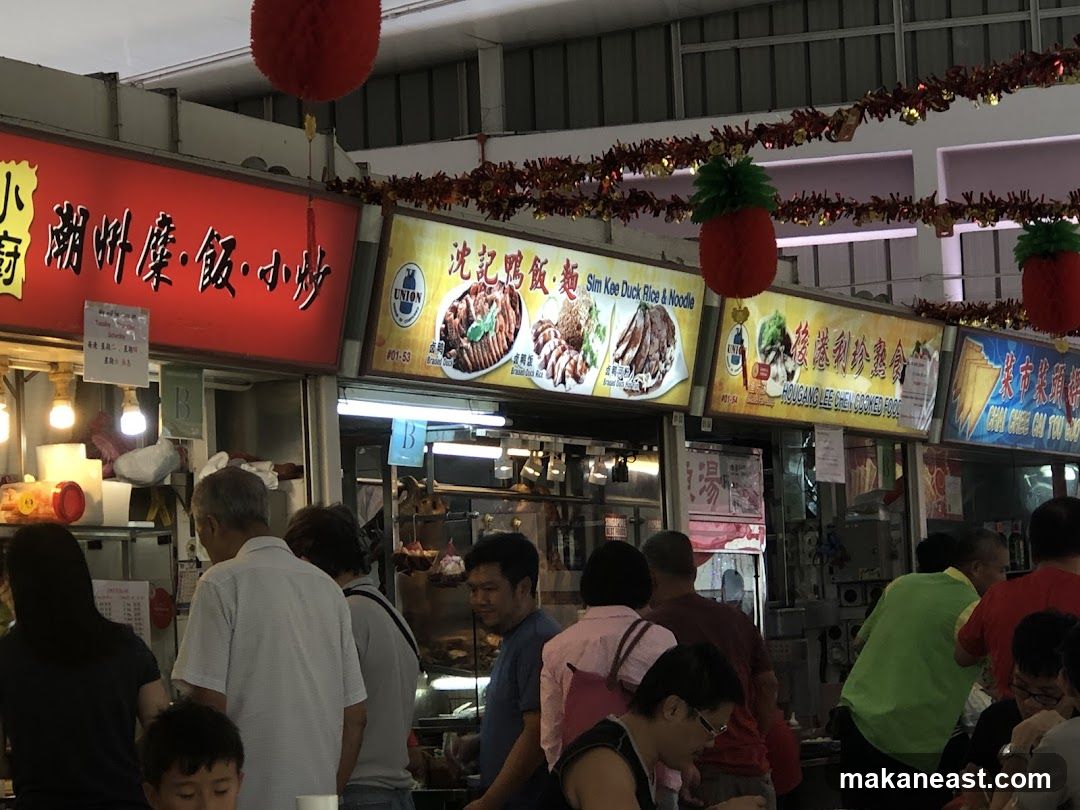 Food Stalls at a Market