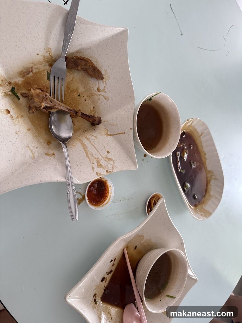 Messy Table After Meal