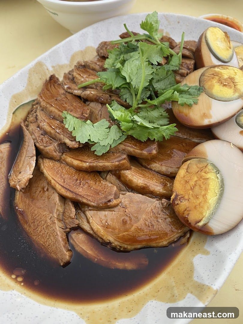 Braised Duck and Eggs