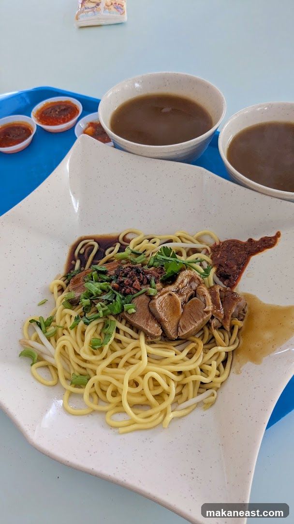 Noodles with Duck and Soup