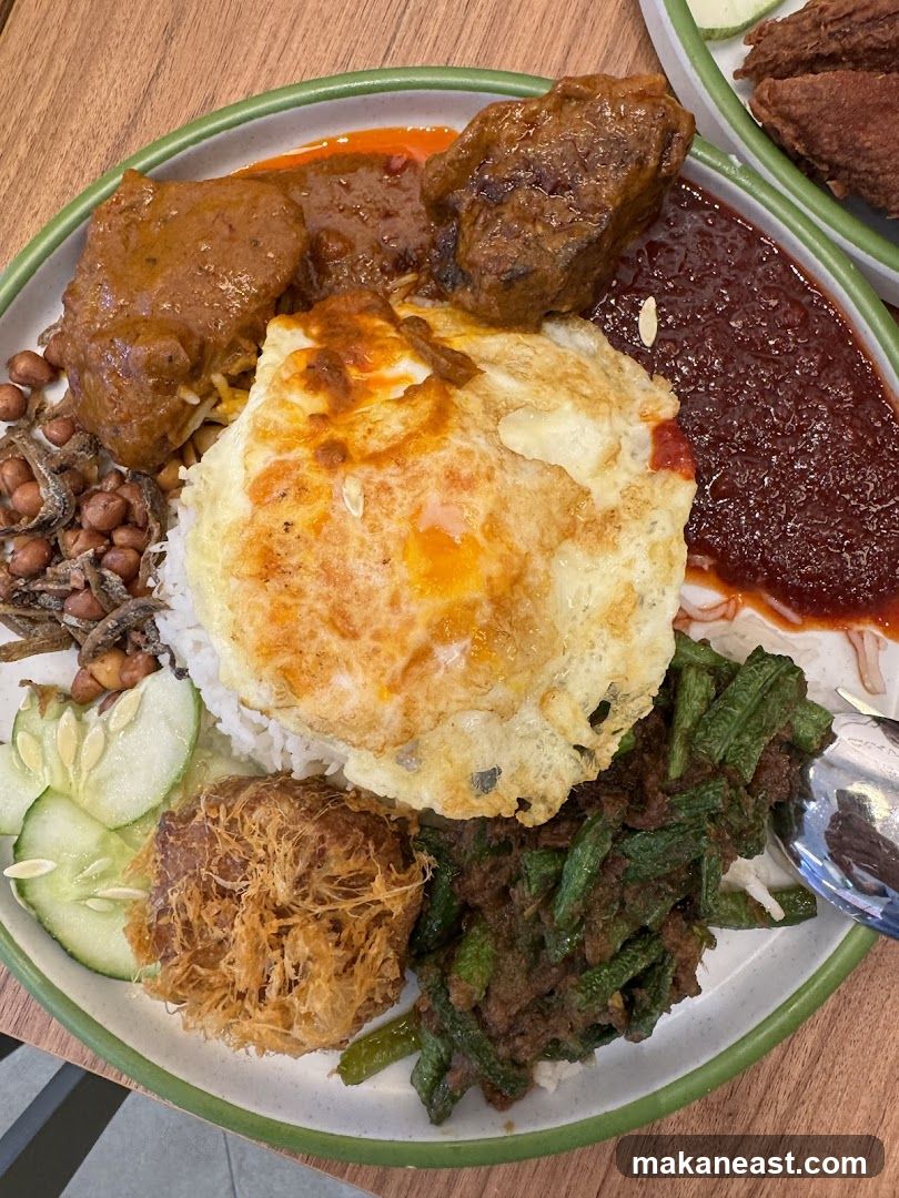 Nasi Lemak Platter