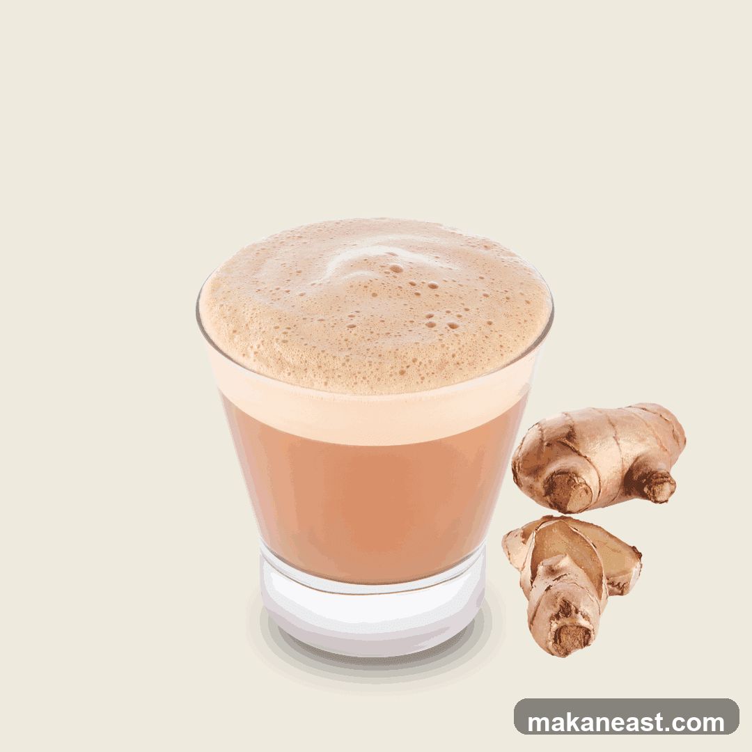 Ginger latte