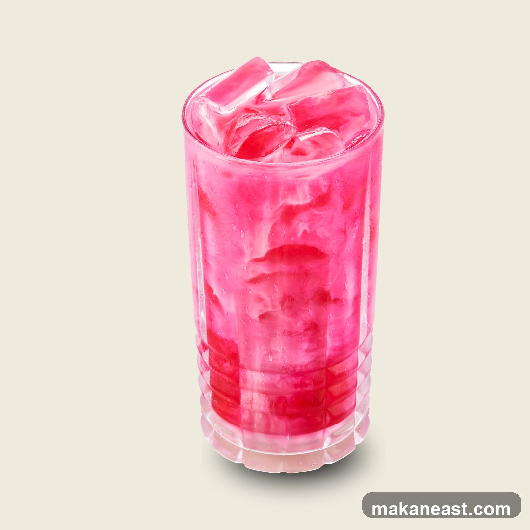 Pink Drink with Ice