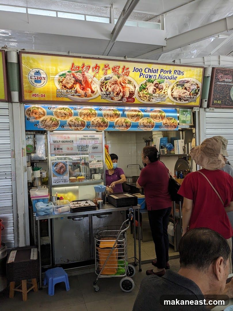 Food Stall with Menu