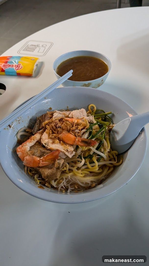 Noodles with Shrimp and Pork
