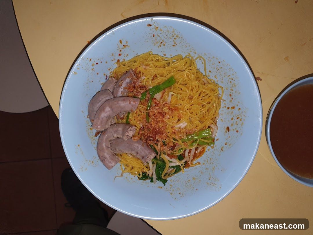 Noodles with Intestines