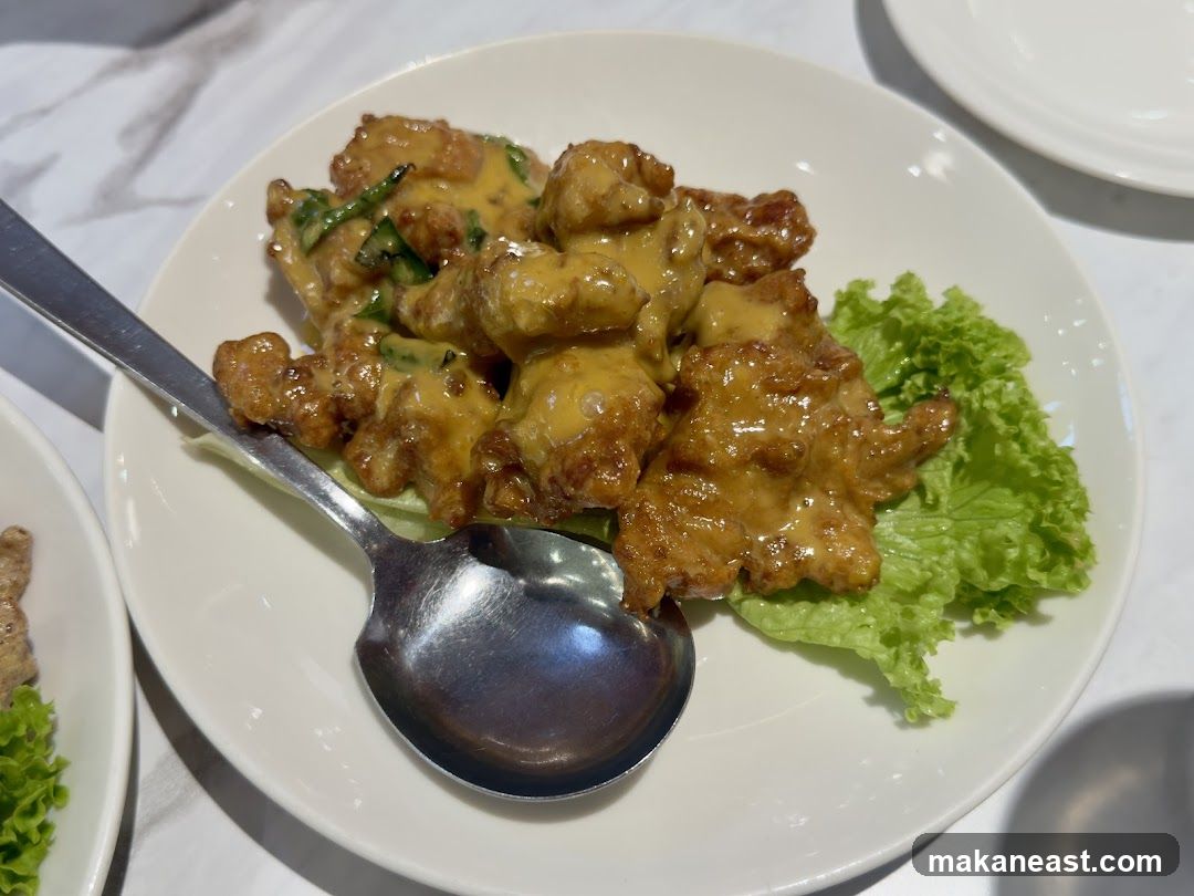 Salted Egg Yolk Chicken