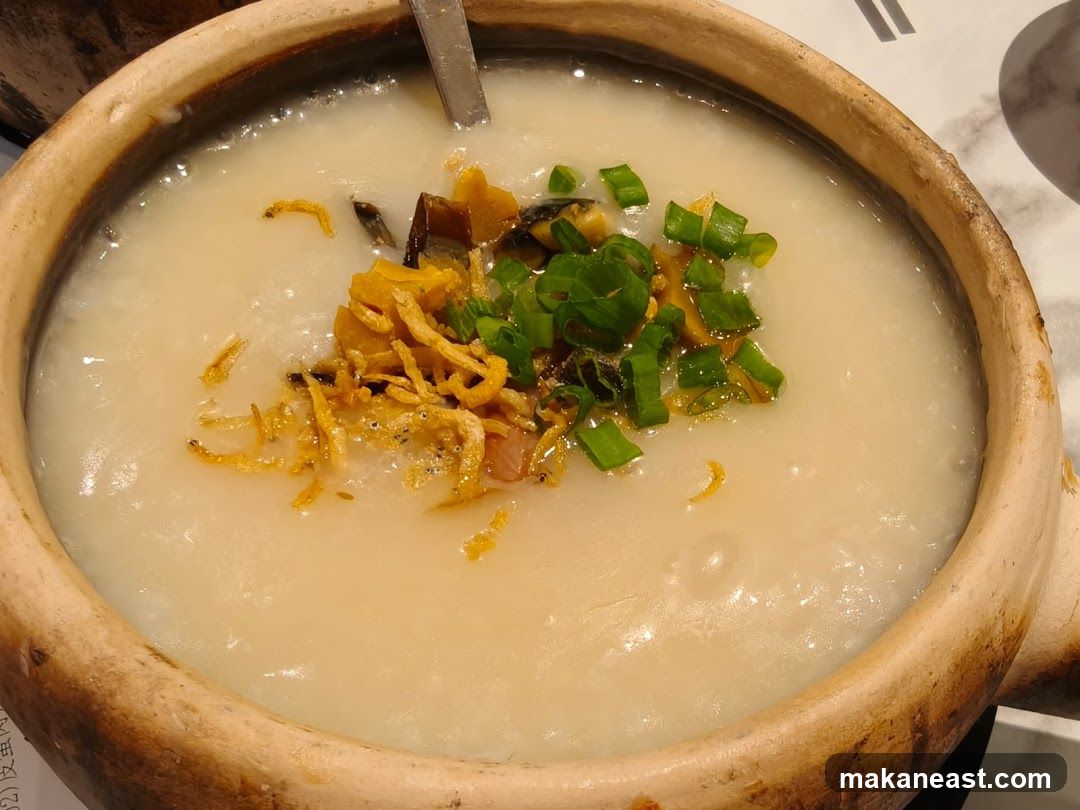 Congee with Toppings
