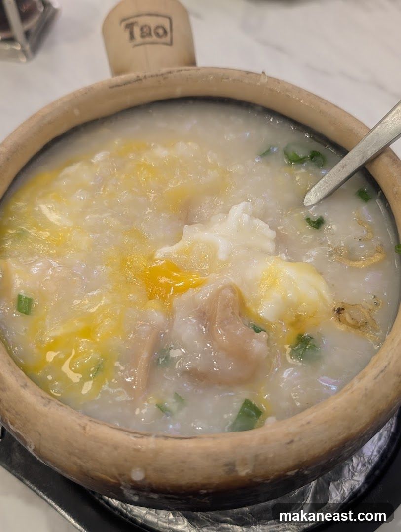 Congee with Egg and Meat