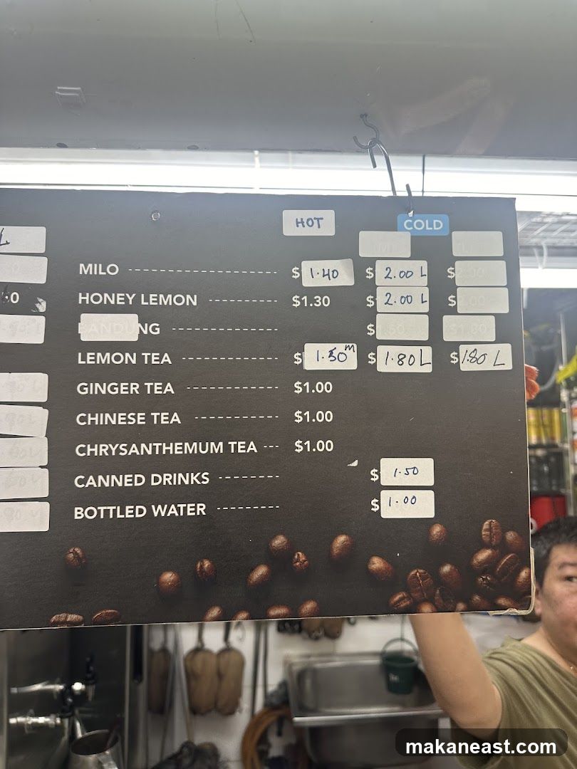 Beverage Menu