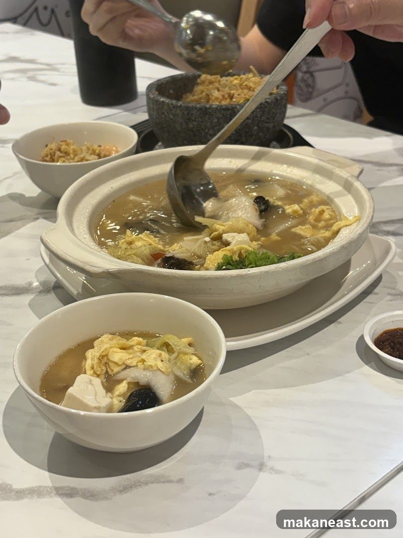 Soup and Fried Rice