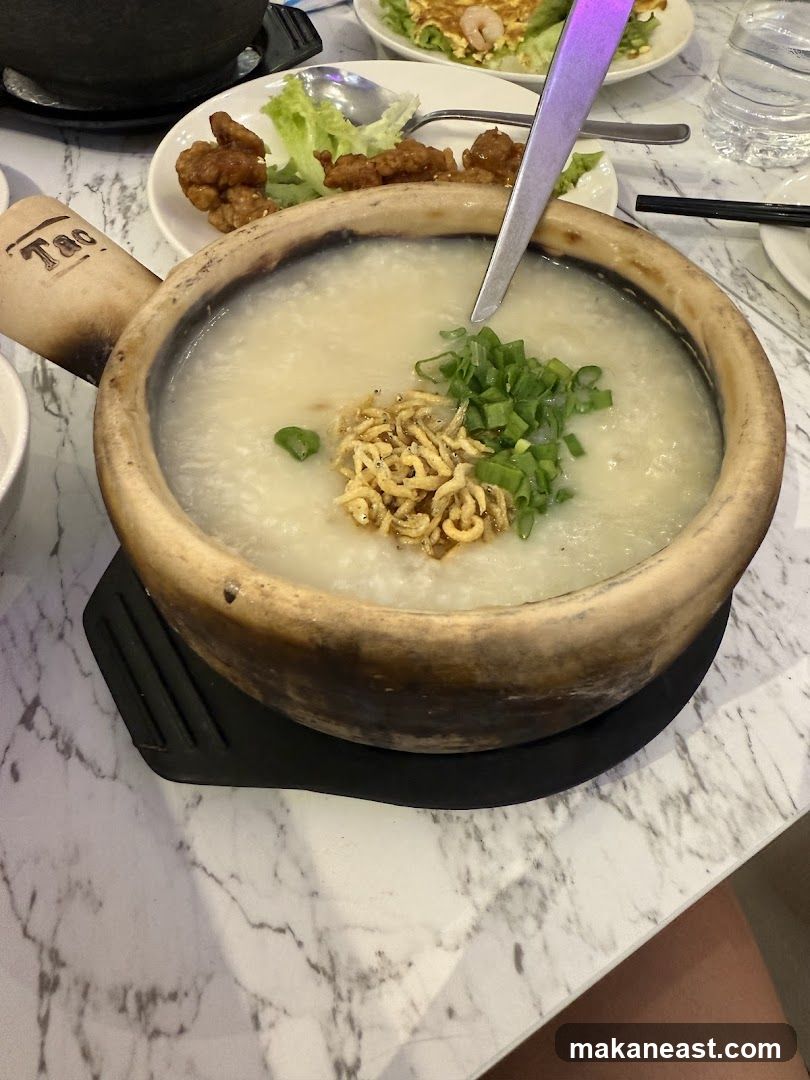 Congee with Toppings