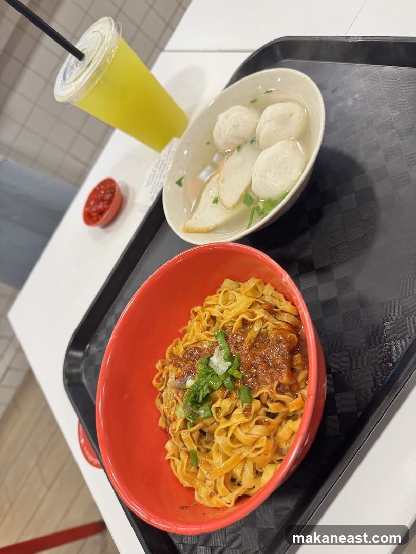 Noodles and Fishball Soup
