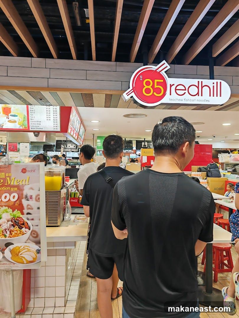 Redhill Teochew Fishball Noodles Counter