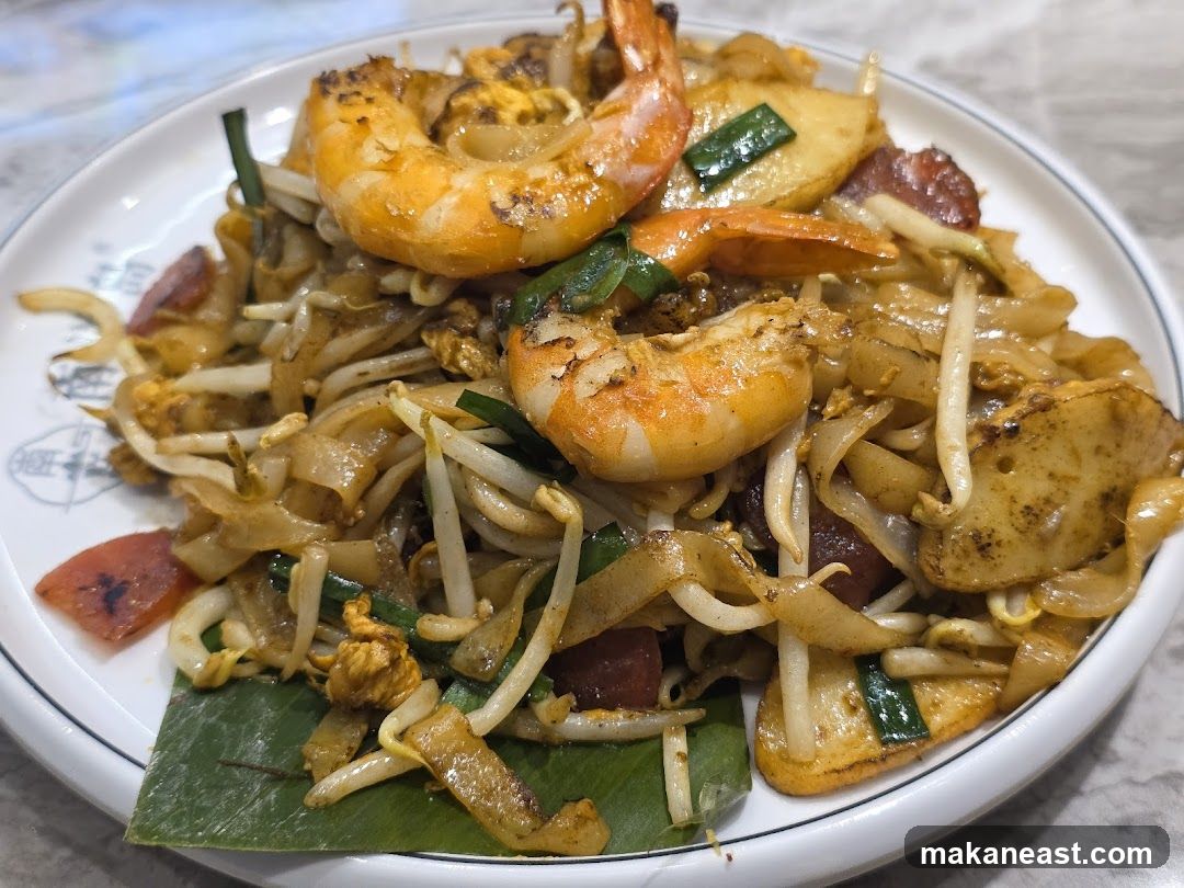 Stir-fried Noodles with Shrimp