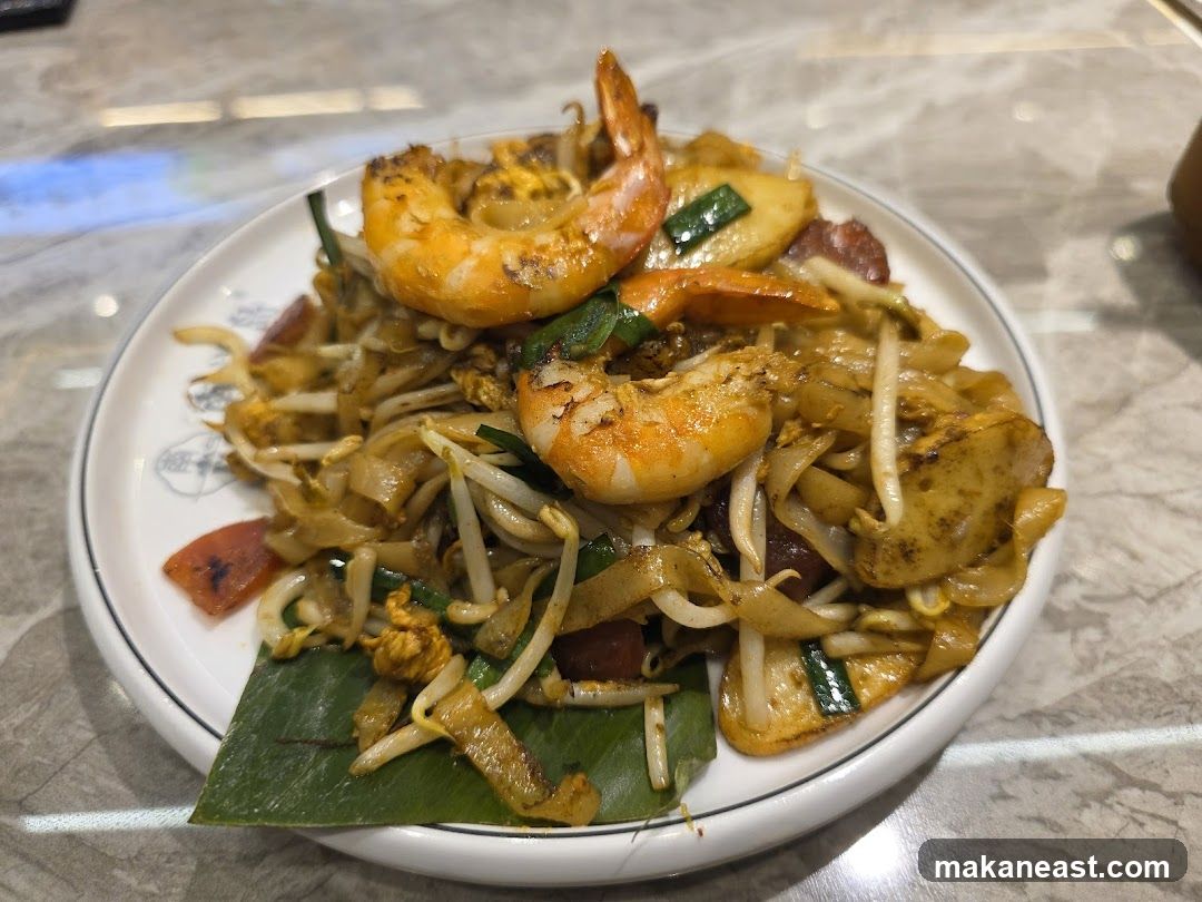 Char Kway Teow with Prawns