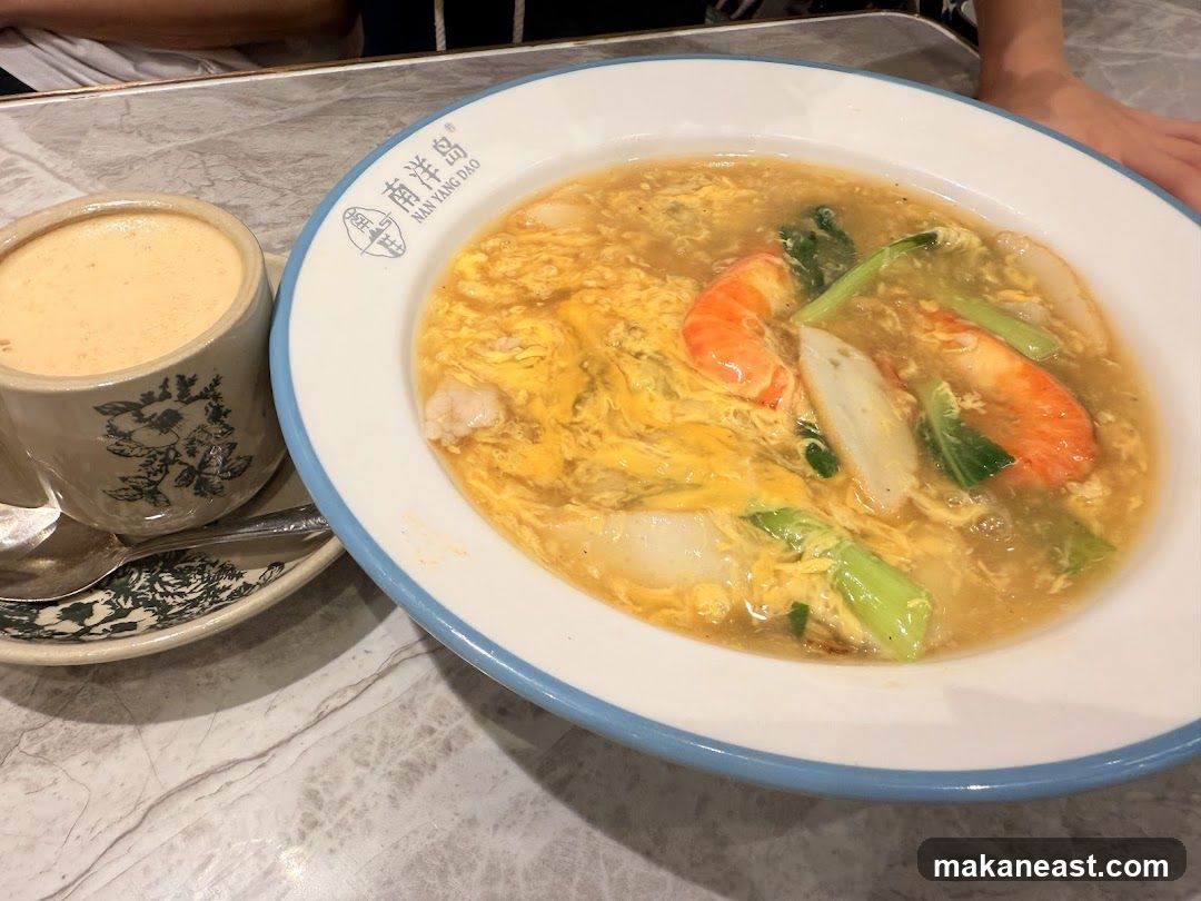 Noodles with Shrimp and Egg