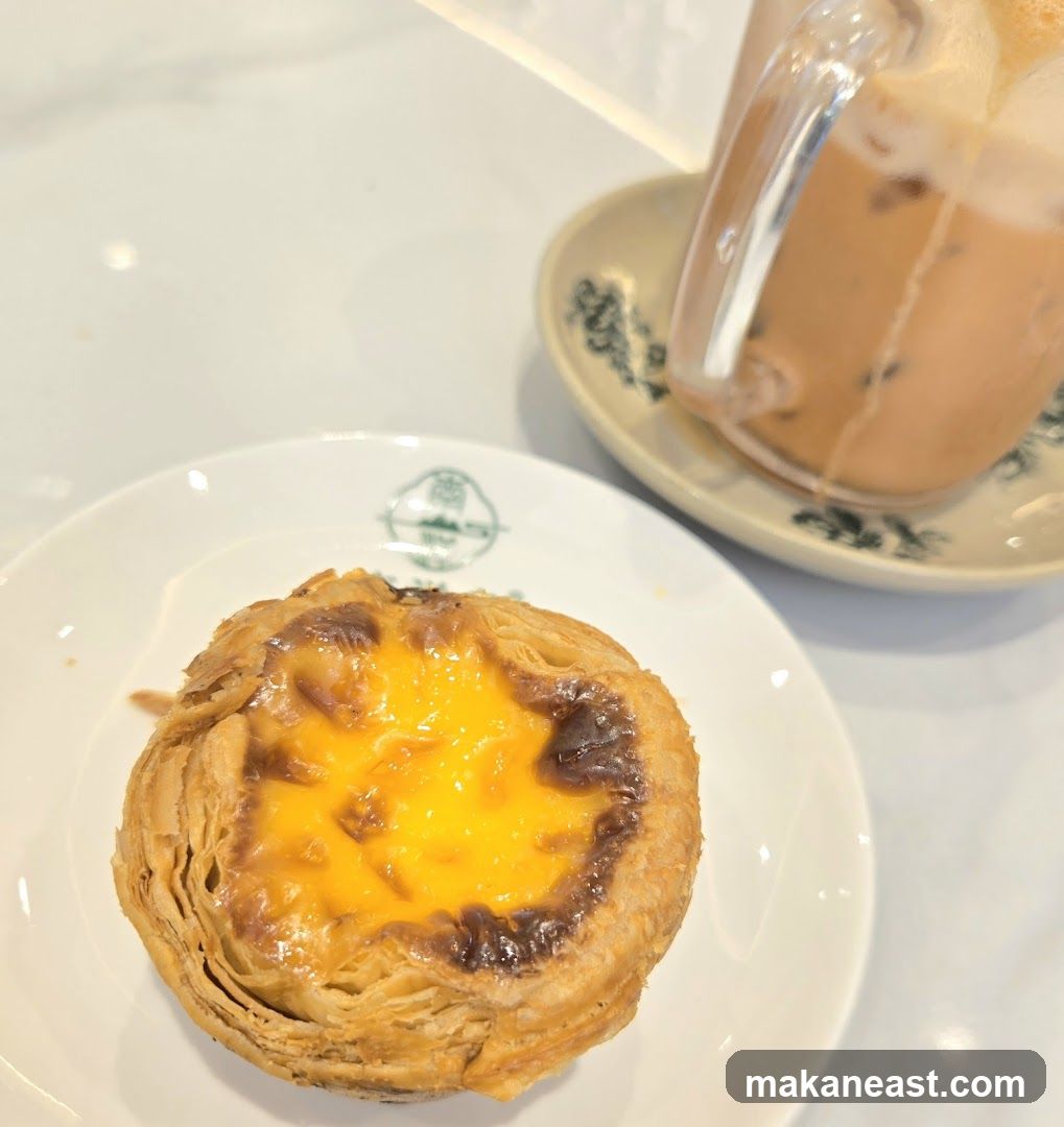 Egg Tart and Milk Tea
