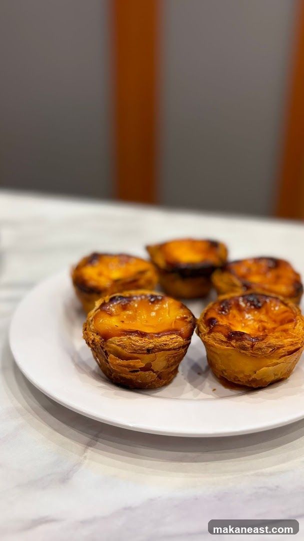 Pastel de Nata on a Plate