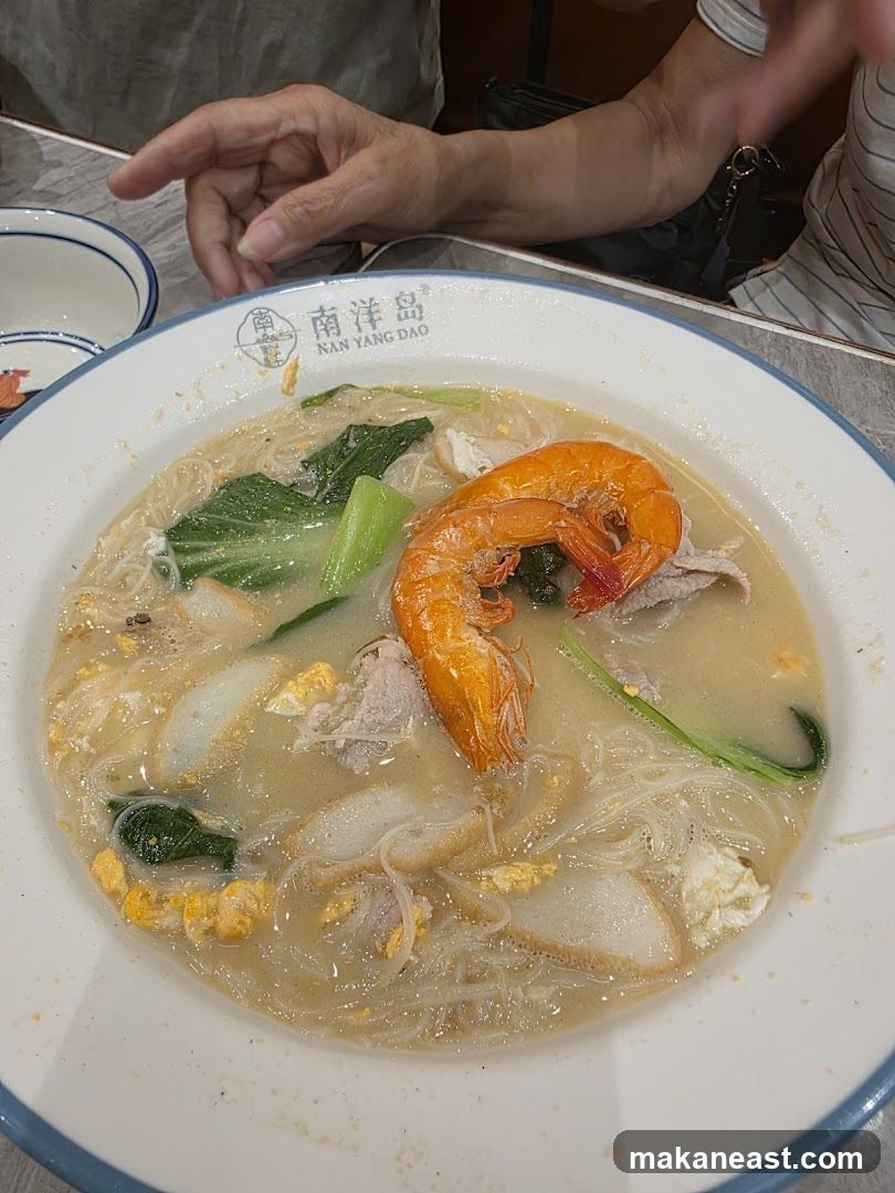 Noodles with Shrimp and Pork