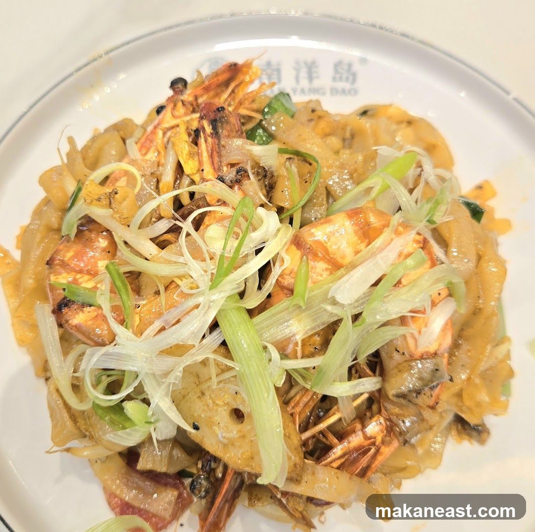 Stir-fried Noodles with Shrimp