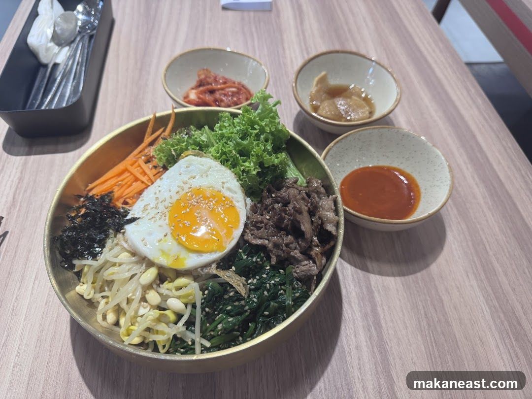Bibimbap with Side Dishes