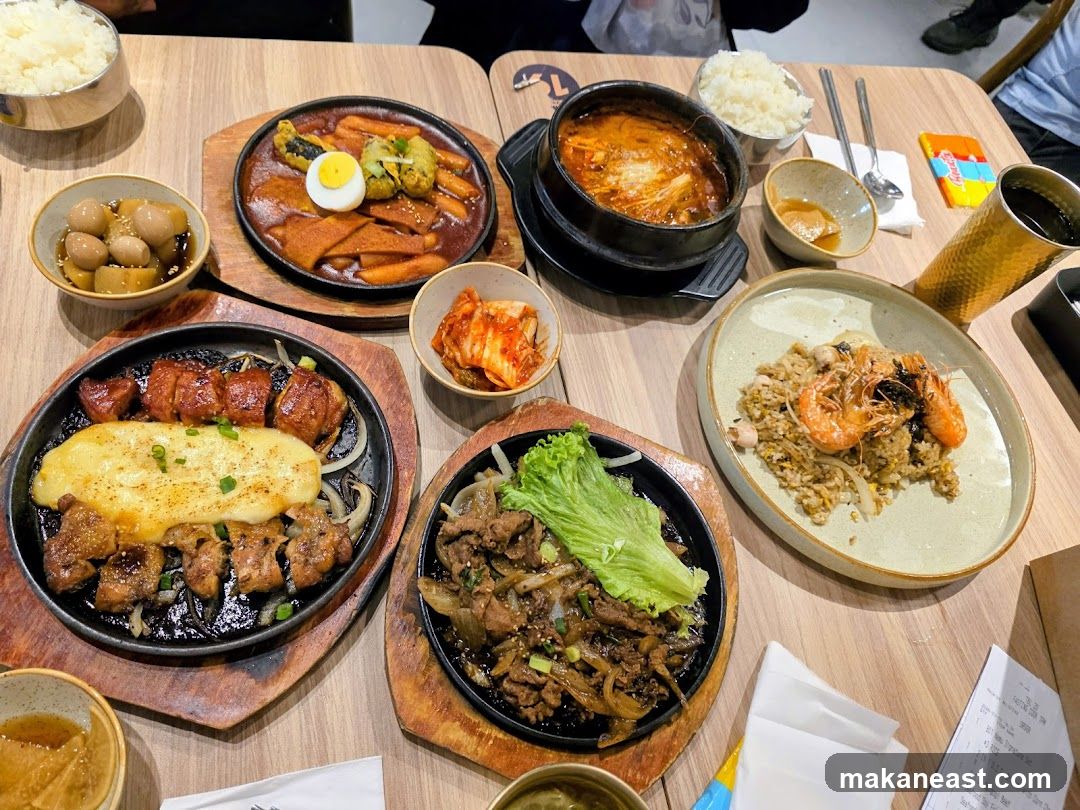 Korean Food Platter
