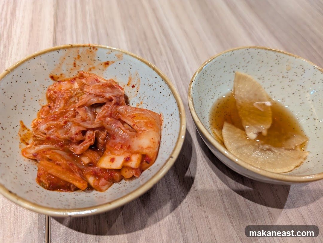 Kimchi and Pickled Radish
