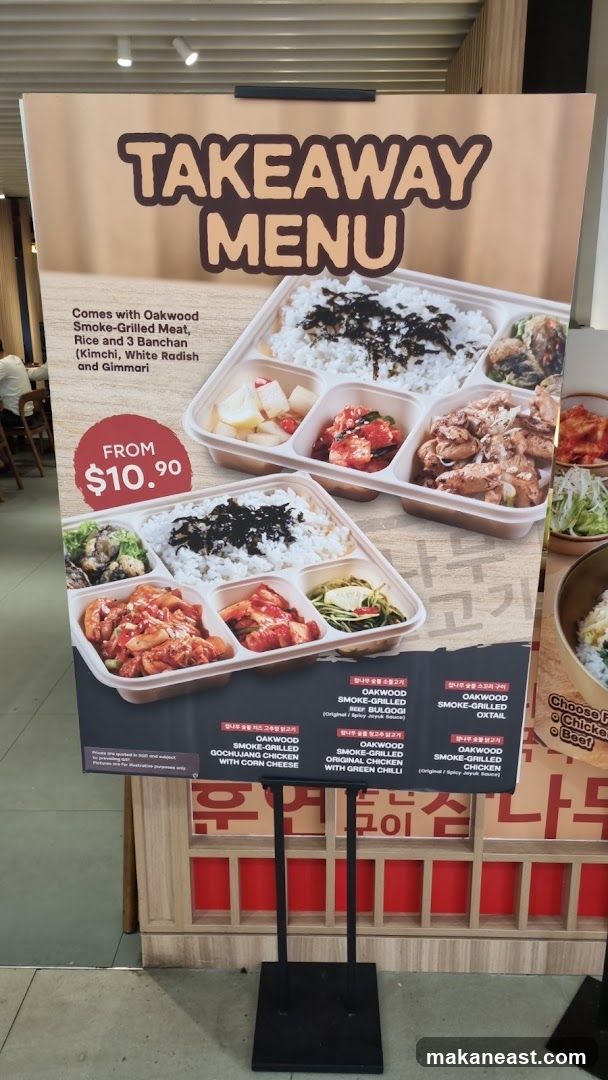 Takeaway Menu