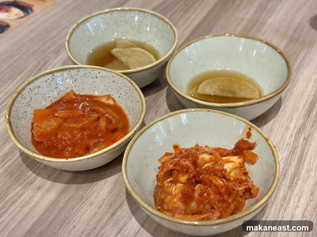 Kimchi and Pickled Radish Side Dishes