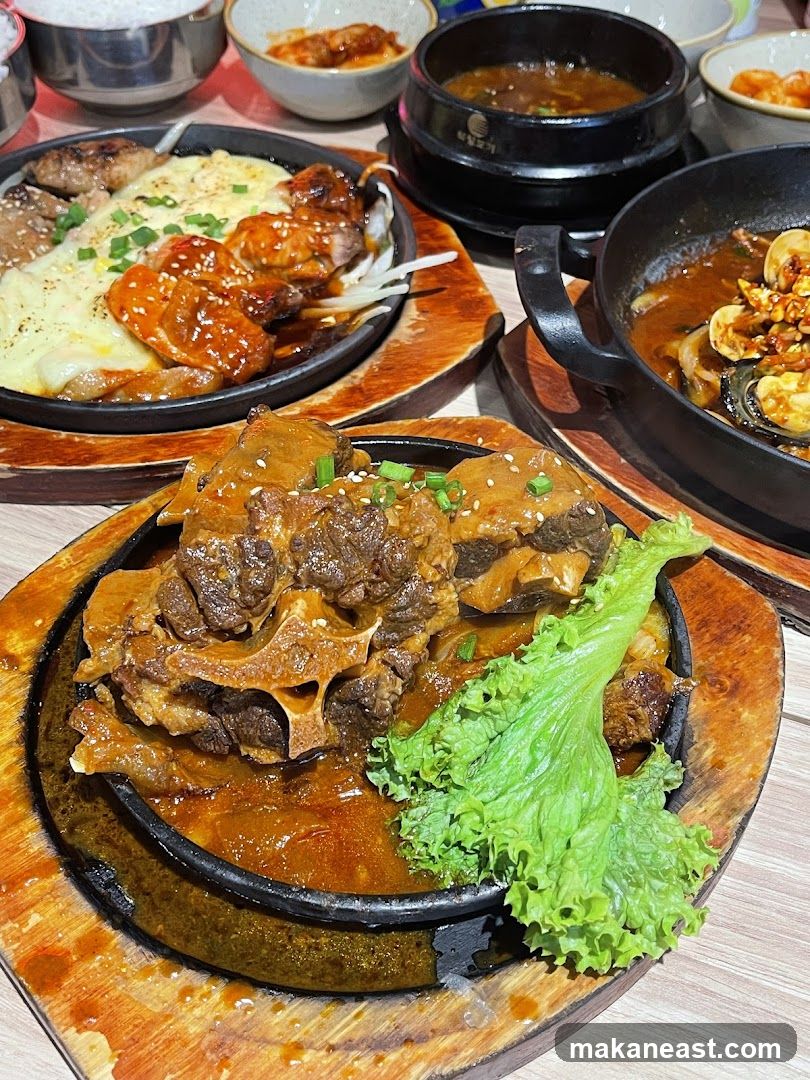 Korean Stew and Meat Dishes