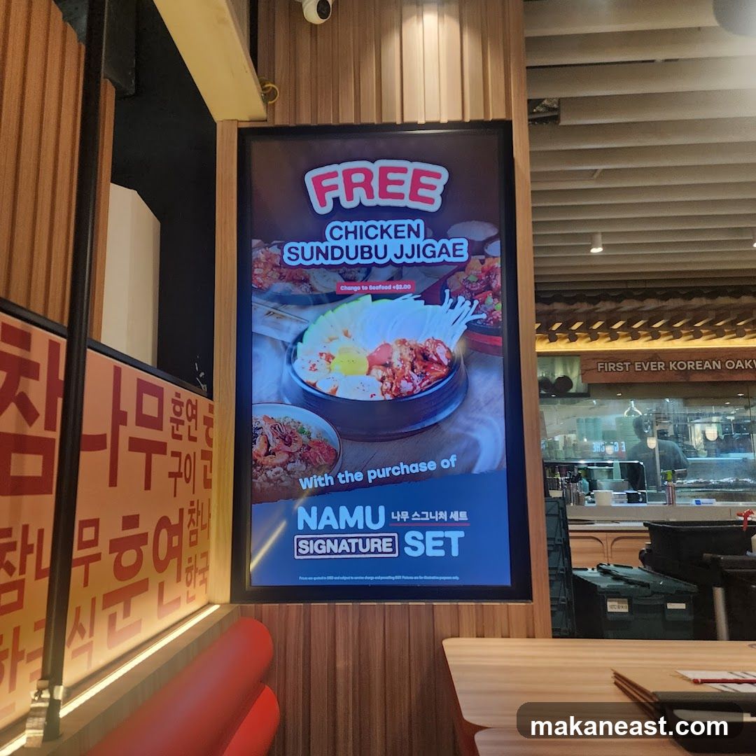 Free Chicken Sundubu Jjigae Promotion