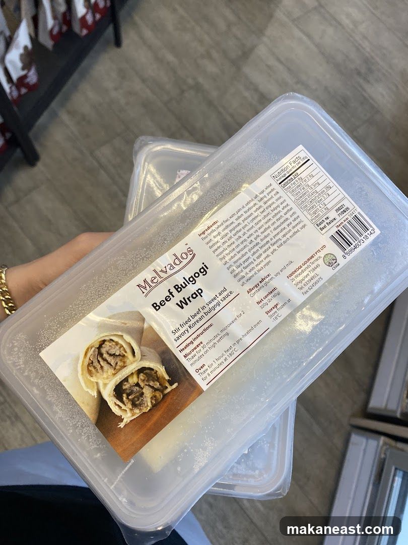 Beef Bulgogi Wrap