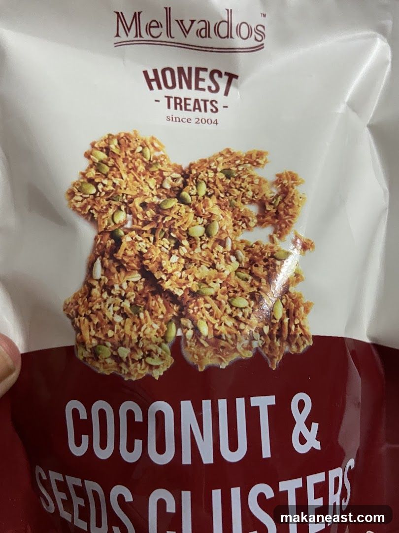 Melvados Honest Treats Coconut & Seeds Clusters