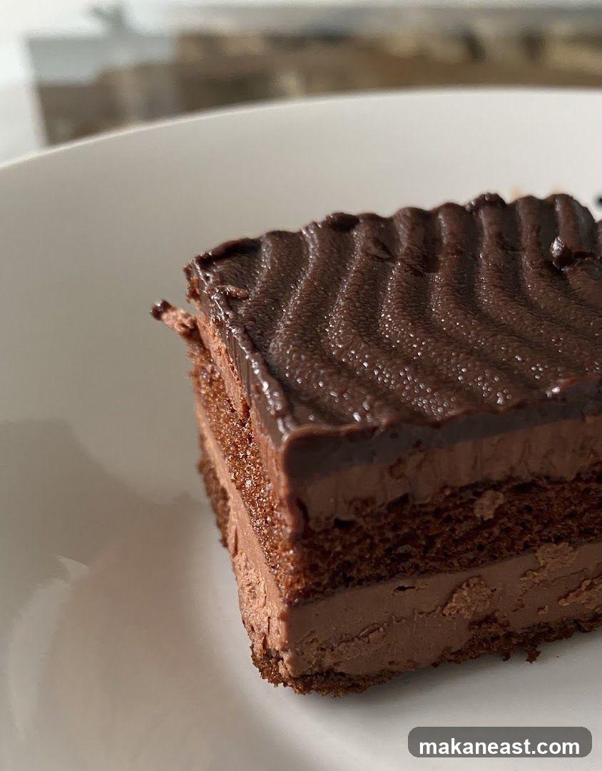 Chocolate Cake Slice