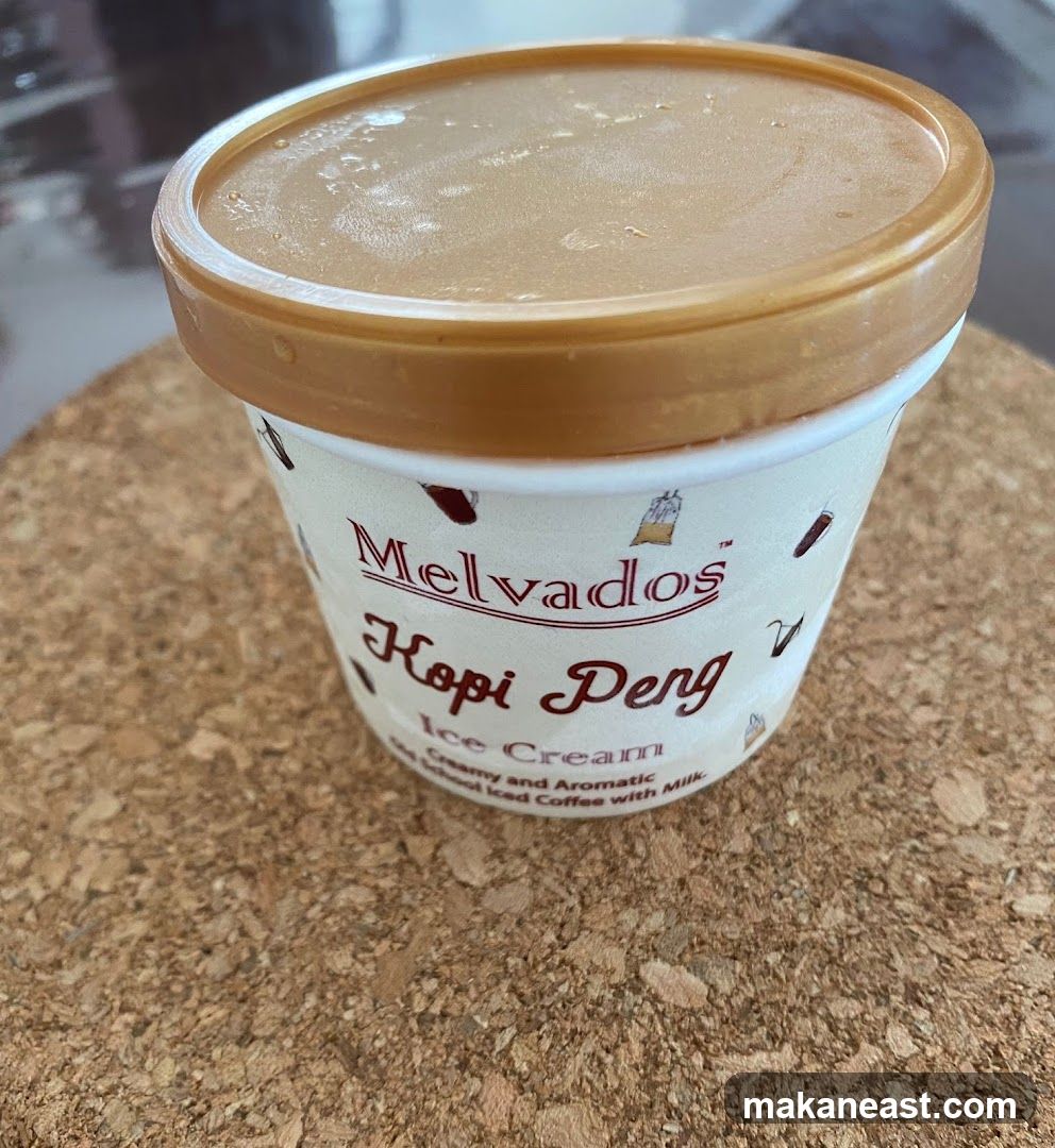 Melvados Kopi Peng Ice Cream