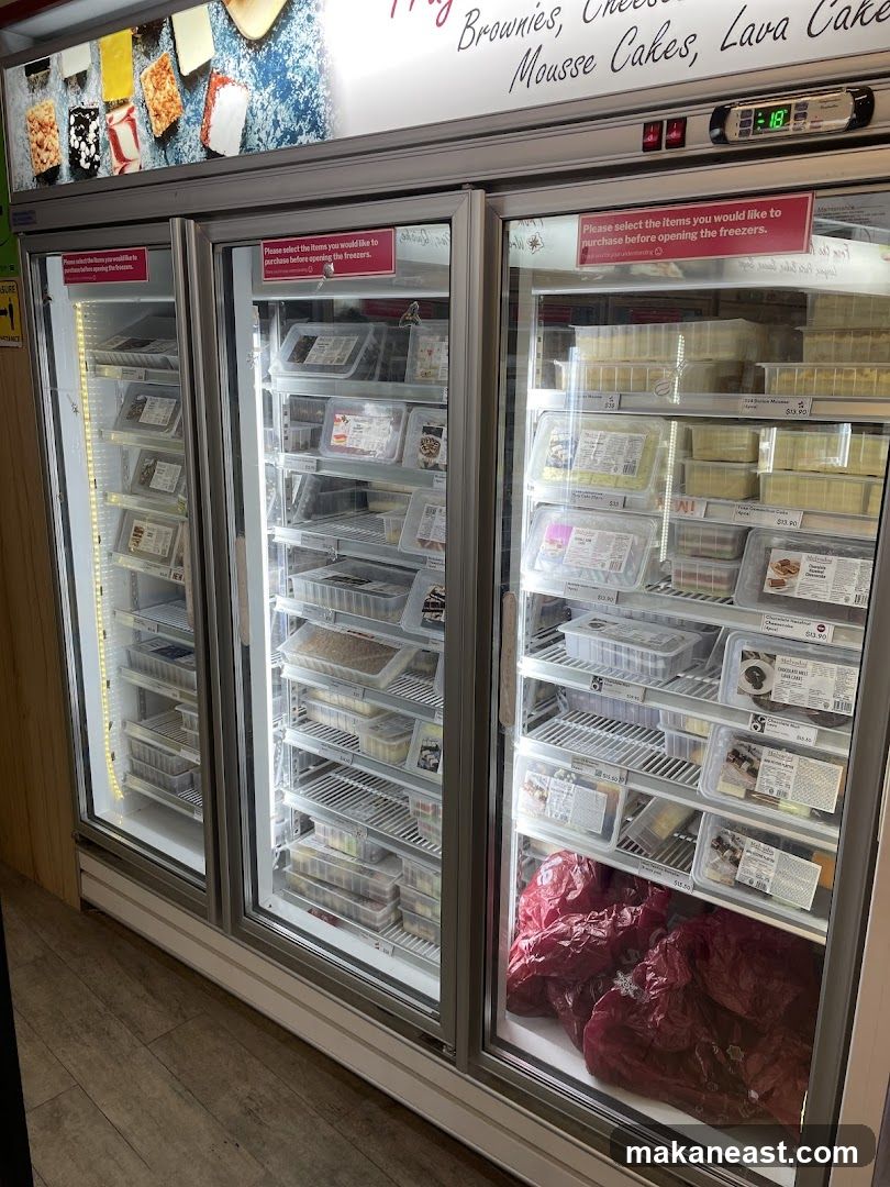 Frozen Desserts Display