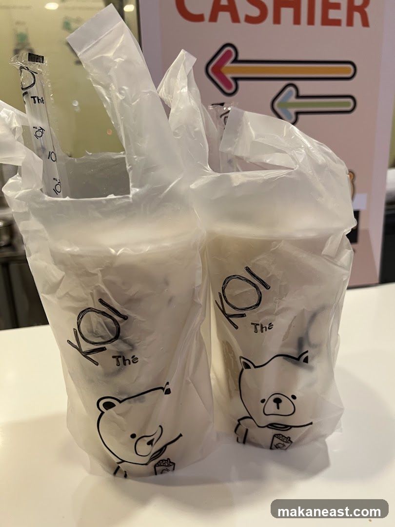 KOI Thé Drinks