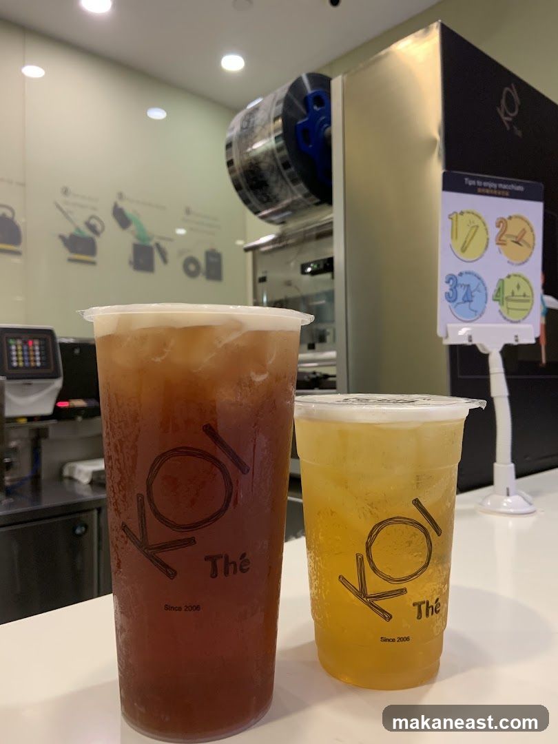 KOI Thé Drinks