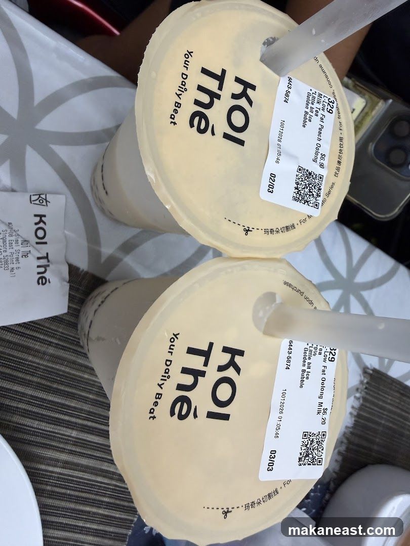 KOI Thé Drinks