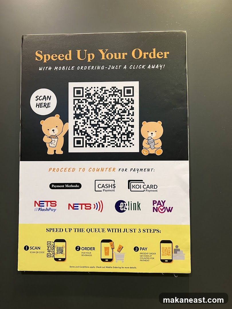 Mobile Ordering Instructions